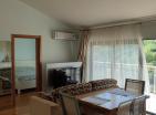 Large two-bedroom flat in Przno with terrace, panoramic seaview, garage and pool