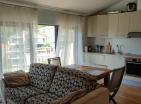 Large two-bedroom flat in Przno with terrace, panoramic seaview, garage and pool