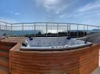 Beautiful 2 bedroom apartment in Bar with sea view, jacuzzi and sauna