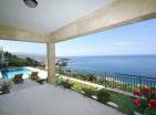 Beautiful modern 3 bedroom villa in Dobra Voda with panoramic sea views and pool