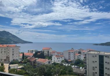 1 bedroom apartment in Bechichi for sale with panoramic sea view