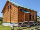 Wooden house 140m2 1+1 with sauna for sale in Uskoci with great panoramic view