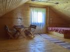 Wooden house 140m2 1+1 with sauna for sale in Uskoci with great panoramic view