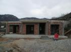 New house under construction in Zupci, Bar with excellent sea and mountain views