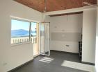 New 2 rooms 43m2 sunny flat in Kavaci on top floor with great 180 panoramic view