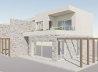 A townhouse under construction in Tivat for sale