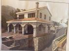 Land plot and house under construction in Zagora, Kotor with stunning sea view