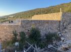 Land plot and house under construction in Zagora, Kotor with stunning sea view