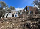 House in Bar for sale with pool in a cascading olive grove