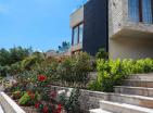 Modern villa next to Tivat with private beach, boat dock and panoramic views