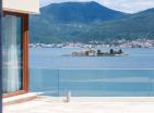 Modern villa next to Tivat with private beach, boat dock and panoramic views