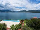 Modern villa next to Tivat with private beach, boat dock and panoramic views