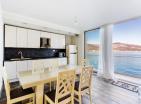 Lux family villa with a private beach and panoramic views of the Tivat Bay