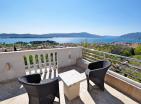 Family villa in Tivat, Češljar with pool and great sea view