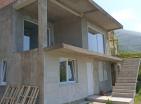 Mountain and sea view 3 storey home in rough finish in Sutomore