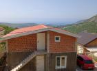 Mountain and sea view 3 storey home in rough finish in Sutomore