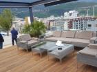 Luxurious penthouse with sea view and pool in Budva