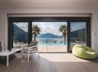 Luxurious 6-room villa first line with sea view and pool in Morinj, Kotor