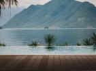 Luxurious 6-room villa first line with sea view and pool in Morinj, Kotor