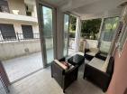 Cozy furnished apartment 50 m2 just steps from sea in Tivat, Donja Lastva