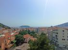 Stunning duplex apartment 47 m2 with sea view in Budva, Montenegro