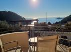Luxurious penthouse 202 m2 in Petrovac with sea view and roof terrace