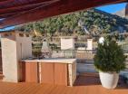 Luxurious penthouse 202 m2 in Petrovac with sea view and roof terrace