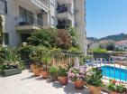 Sea view apartment 54 m2 with pool in Petrovac for sale