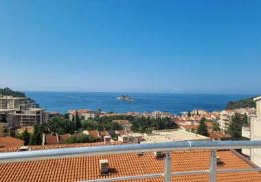 Luxury sea view apartments 169 m2 with pool in Petrovac, no tax