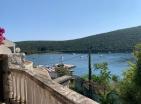 Sea-view apartment with private yacht buoy in Bigovo