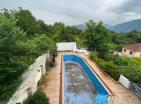 Villa with big land plot and vineyard and pool near Virpazar