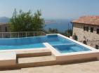 Luxury 3-story villa 200 m2 in Bar with panoramic sea views and pool