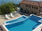 Luxury 3-story villa 200 m2 in Bar with panoramic sea views and pool