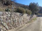 Stunning sea view land 1370 m2 in Bar for 2 villas