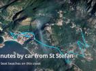 Exclusive land plots in Blizikuce 5 mins from best beach of Sveti Stefan