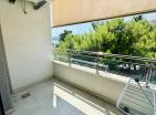 Modern seaview apartment 55 m2 in Becici with large terrace