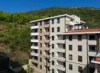 New seaside apartment 43 m2 in Becici with mountain view