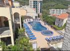 Seaview 1 bedroom apartment 39 m2 in Becici with pool, 400 m to the beach