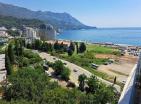 Stunning sea-view apartment 48 m2 in Becici with pool access