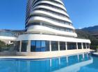 Stunning sea view apartment 51 m2 in Becici in residence with pool