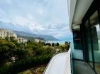 Stunning sea view apartment 51 m2 in Becici in residence with pool