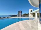 Stunning sea view apartment 51 m2 in Becici in residence with pool