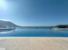 Stunning sea view apartment 51 m2 in Becici in residence with pool