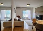 Stunning New 2 bedrooms apartment 58 m2 with sea view in Budva