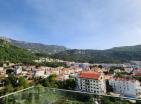 Stunning New 2 bedrooms apartment 58 m2 with sea view in Budva