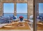 Exclusive sea view penthouse in Lustica Bay with pool access