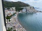 Luxury seaside apartment 78 m2 in Becici with stunning amenities