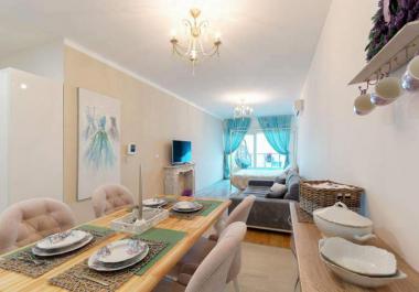 New large 56 m apartment with 1 bedroom in a new residential complex