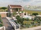 Exclusive villa 264 m2 in Lustica Bay with pool and Adriatic sea Views