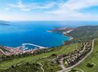 Luxury seaview apartment 104 m2 in Lustica Bay with elite golf access